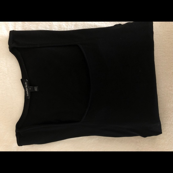 Fitted black maternity dress - Picture 2 of 2